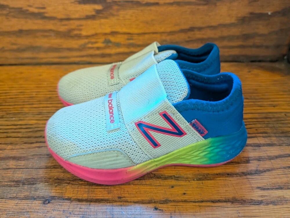 New Balance Slip On Sneakers Shoes Infant Girls 8.5